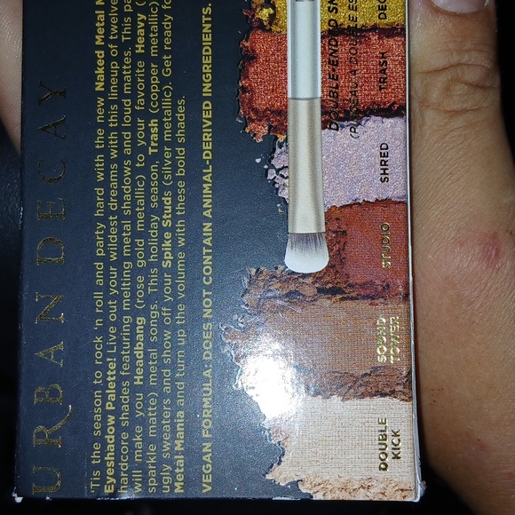 NIB Urban Decay NAKEDA Metal Mania eyeshadow palette - 12 shades - Picture 9 of 9